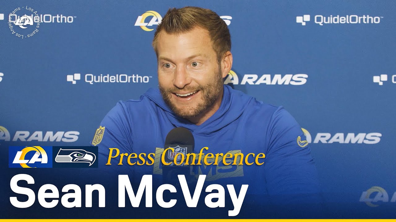 Sean McVay Postgame Press Conference Following OT Win vs. Seahawks