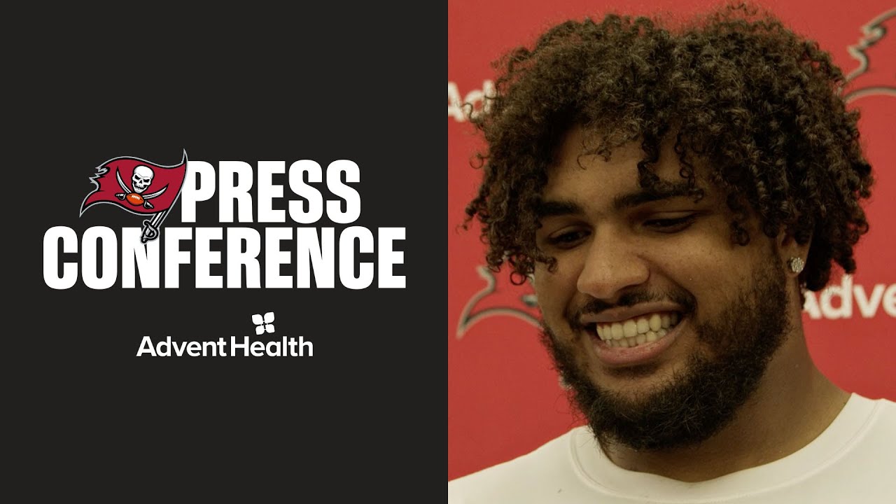 Tristan Wirfs & Jalen McMillan Are Confident In Game Plan | Press Conferences | Tampa Bay Buccaneers