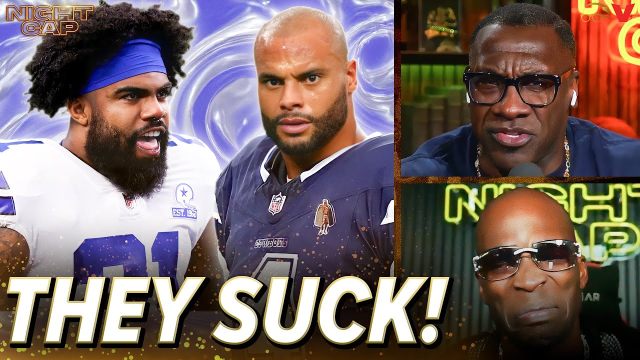 Unc & Ocho RIP Ezekiel Elliott, Dak Prescott & lowly Dallas Cowboys after loss to Falcons | Nightcap