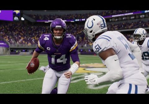 Minnesota Vikings vs Indianapolis Colts - NFL Week 9 2024 Full Game Highlights - Madden 25 Sim