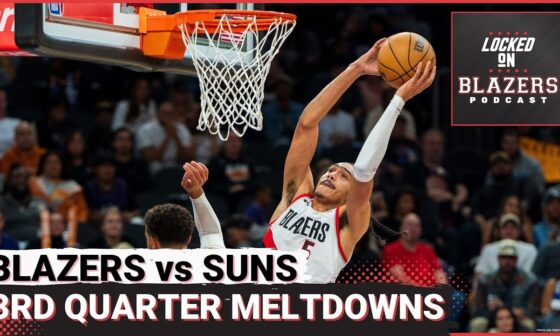 Nightmare 3rd Quarters Derail Trail Blazers in losses against OKC & Phoenix | Dalano Banton Though!