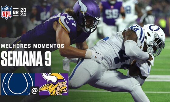 Indianapolis Colts vs Minnesota Vikings | Melhores Momentos - NFL 2024