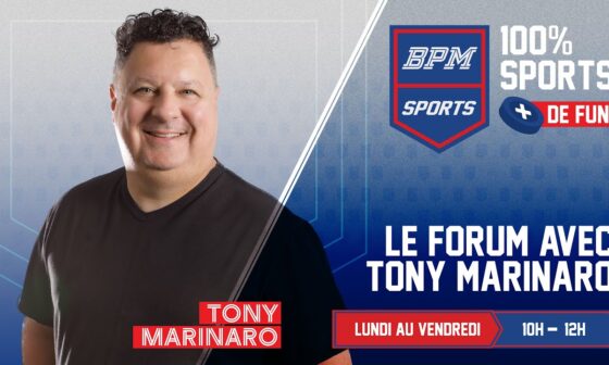 Une troisième défaite de suite pour le Canadien - Du renfort de Laval? - Le Forum avec Tony Marinaro