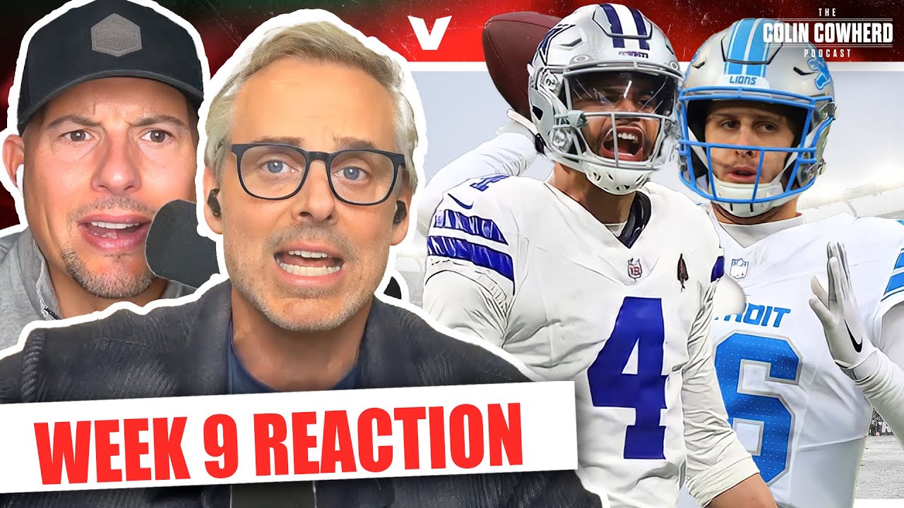 Reaction to Cowboys-Falcons, Lions-Packers, Rams-Seahawks, Jaguars-Eagles | Colin Cowherd NFL