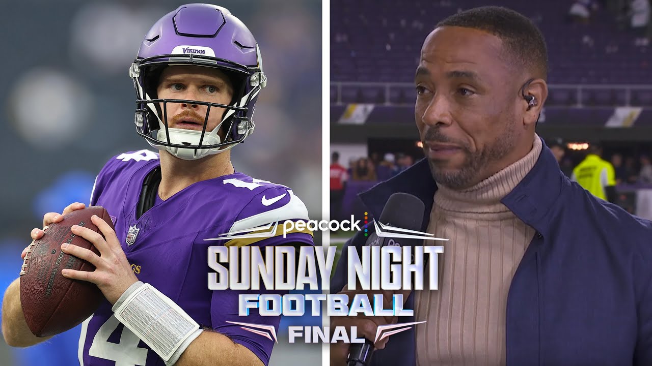 Minnesota Vikings' Sam Darnold played one of the best 'ugly' games of year | PSNFF | NFL on NBC