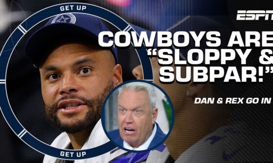 NEW LOW for the Dallas Cowboys? 😮 'SLOPPY, UNDISCIPLINED, SUBPAR TEAM!' - Dan Orlovsky | Get Up