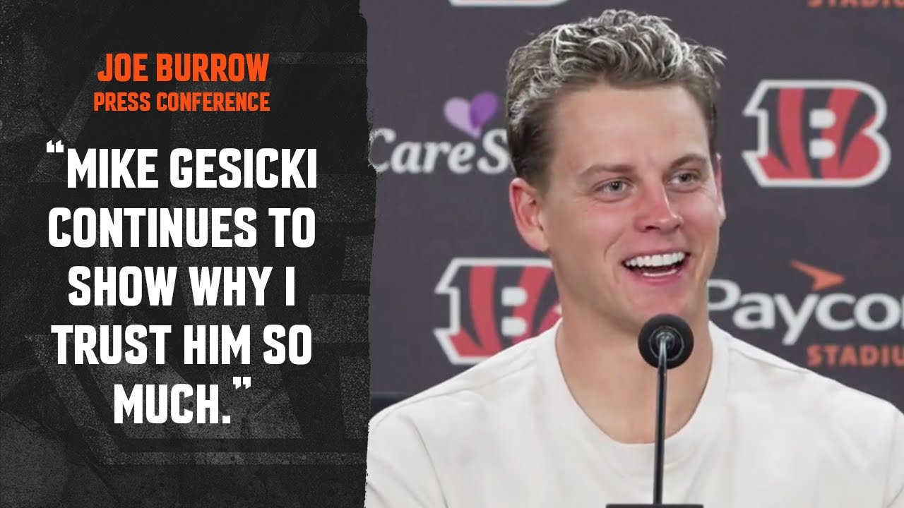 Joe Burrow Press Conference - Nov. 3