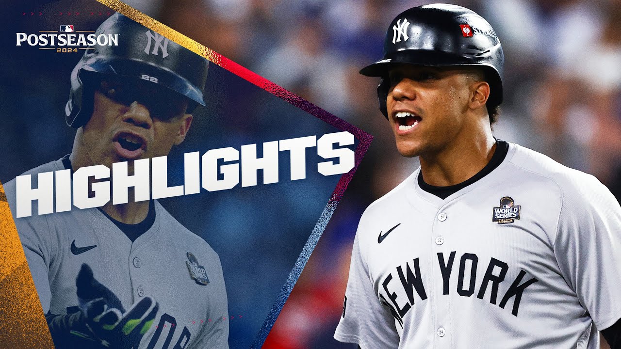 Juan Soto sent the Yankees to the World Series & was CLUTCH in October! (2024 Postseason highlights)