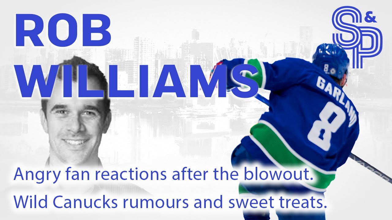 Angry fan reactions to the blowout.  Wild Canucks rumours.  And a look at something sweet.