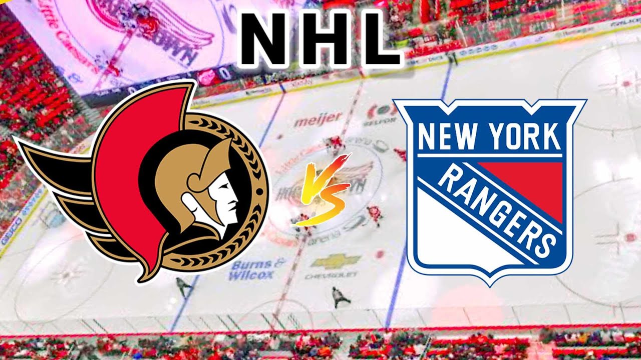 Ottawa Senators vs New York Rangers | 2024 NHL Play by Play Live Score