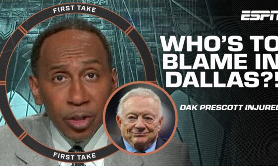 Stephen A. NAMES JERRY JONES as the reason for the Cowboys’ problems?! 🤠 | First Take