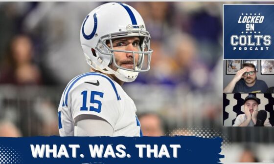 Indianapolis Colts' Joe Flacco, Shane Steichen Fall Flat in Embarrassing Primetime Loss