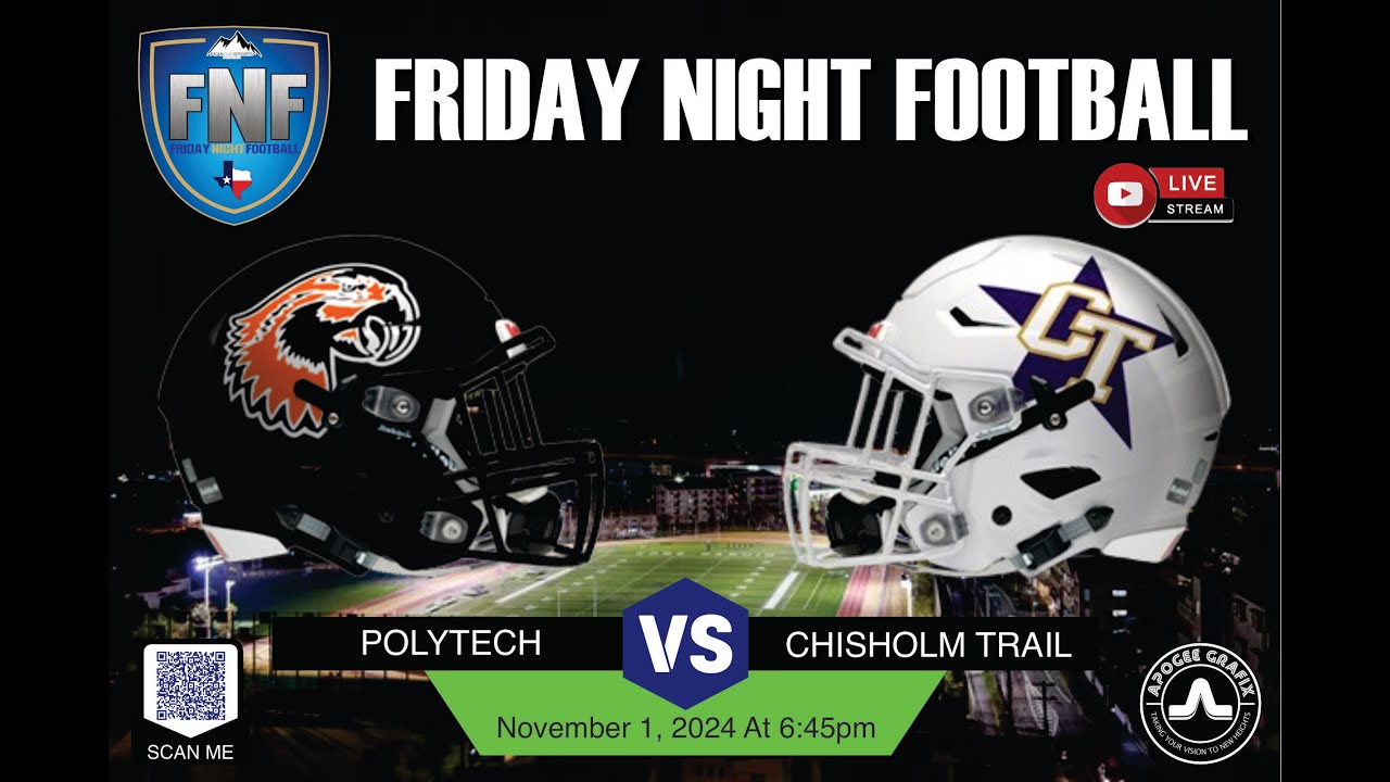 Friday Night Football - Polytechnic Parrots at Chisholm Trail Rangers