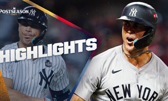 AN OCTOBER FOR THE AGES! Giancarlo Stanton brought the POWER! 💪 (2024 Postseason highlights)