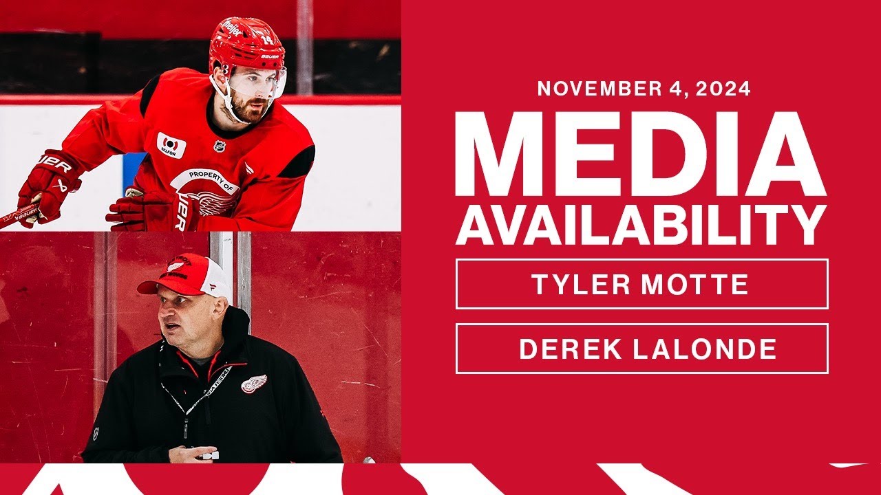 Tyler Motte & Derek Lalonde Media Availability | Nov. 4, 2024