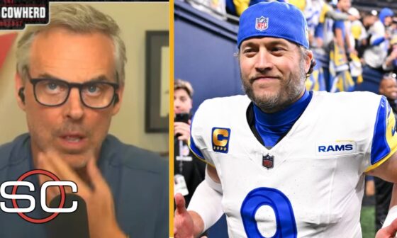 Matthew Stafford is a BEAST! - Colin Cowherd reacts to Rams beat Seattle Seahawks 26-20 in OT