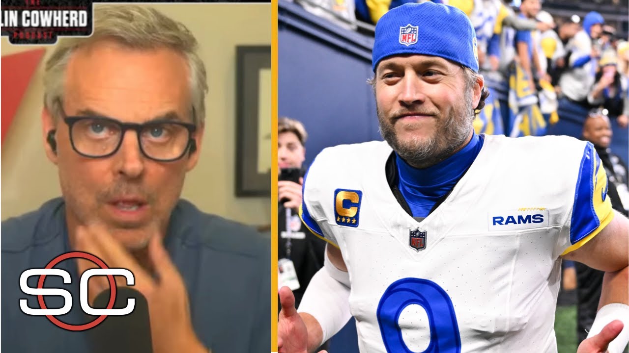 Matthew Stafford is a BEAST! - Colin Cowherd reacts to Rams beat Seattle Seahawks 26-20 in OT