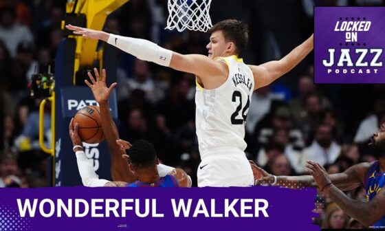 Walker Kessler has been wonderful   Leading the Utah Jazz to a much improved half court defense