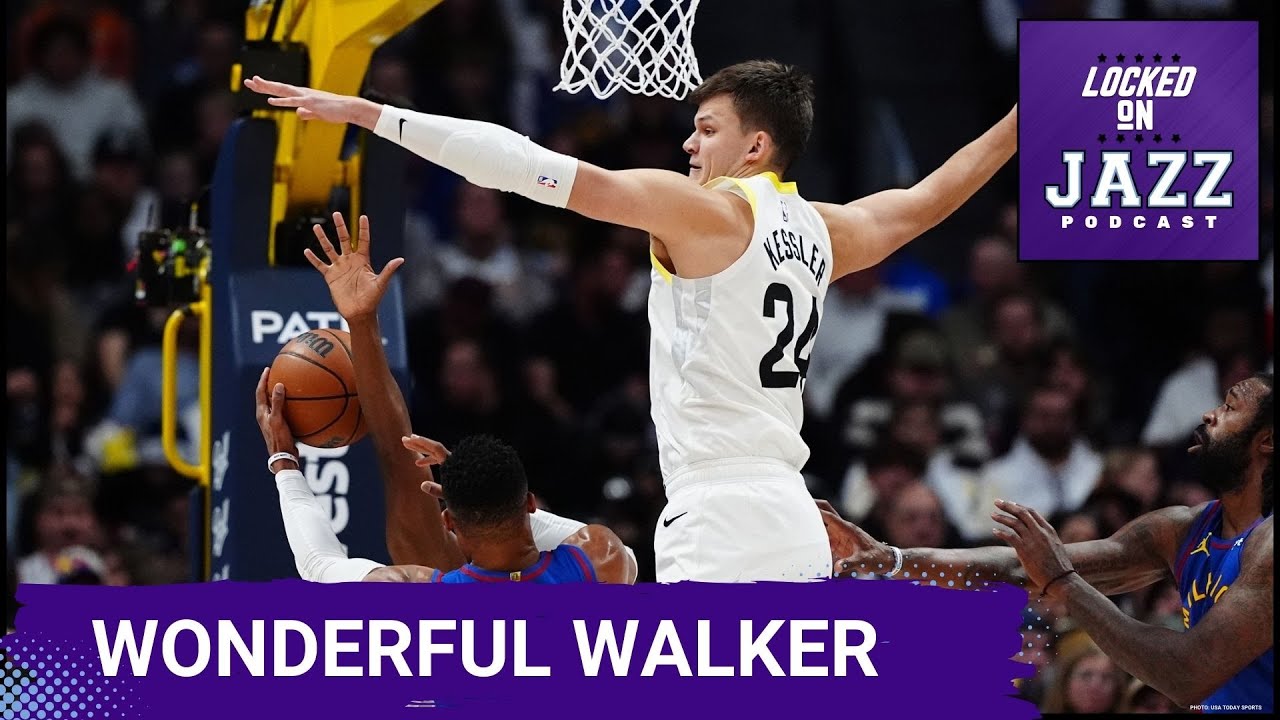 Walker Kessler has been wonderful   Leading the Utah Jazz to a much improved half court defense