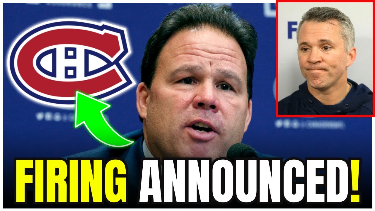 OFFICIAL: St. Louis FIRED as Canadiens Head Coach | Montreal Canadiens News