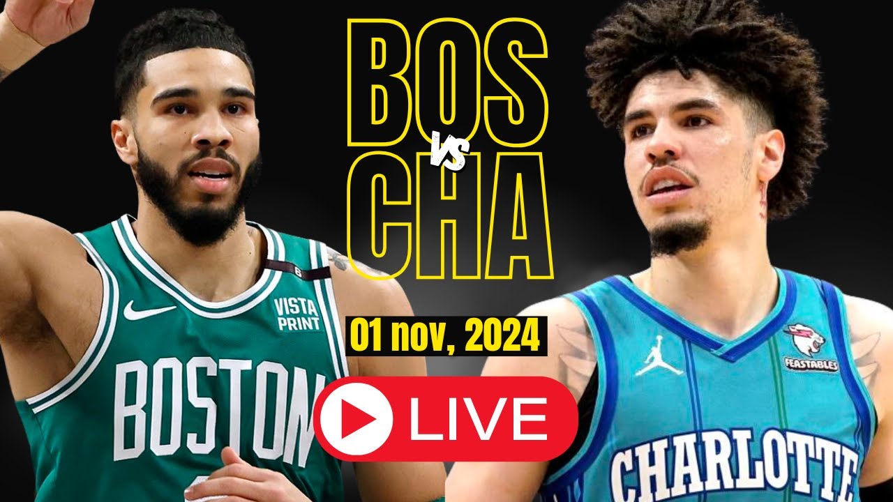 🔴LIVE : Charlotte Hornets Vs Boston Celtics Full Game | NBA Live | NOV 01, 2024 | 2K