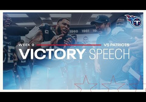 Overtime Win Over the Patriots | Victory Speech