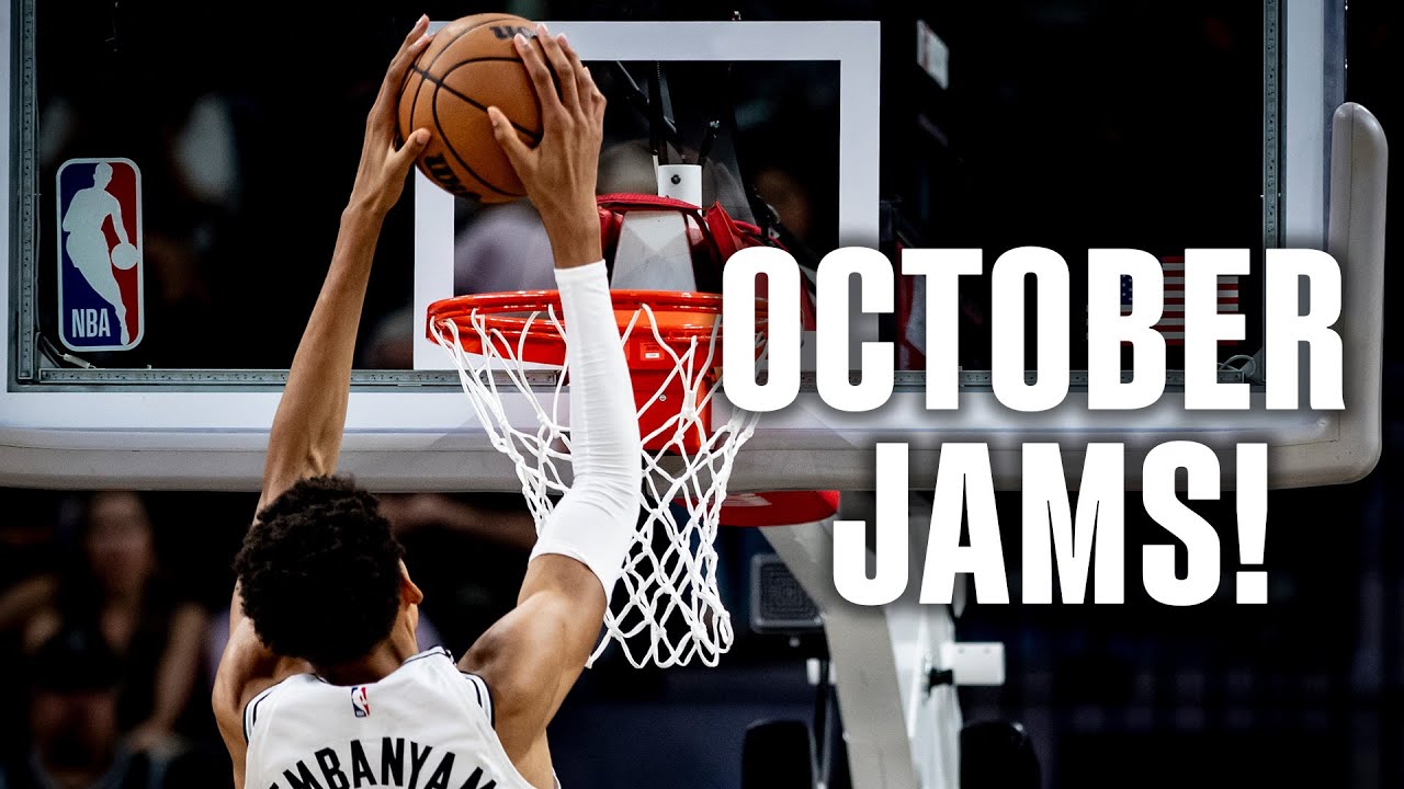 Top October Dunks from San Antonio Spurs' 24-25 Season