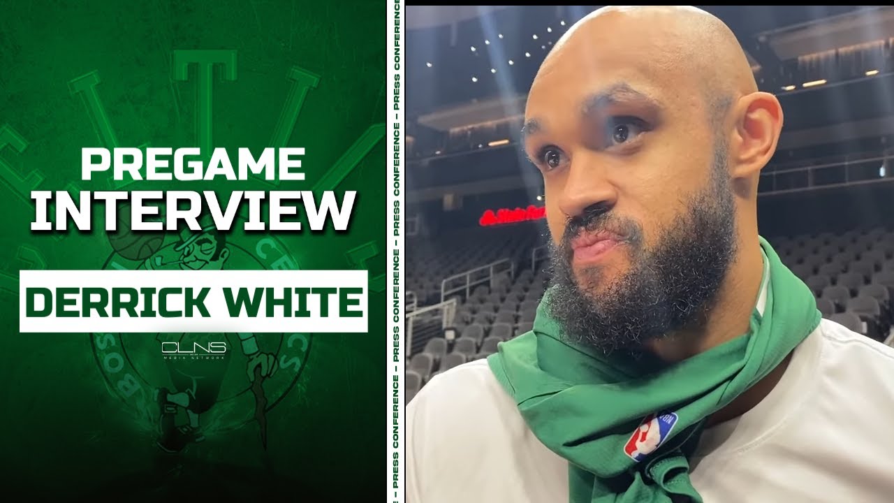 Derrick White Explains Grant Williams Bump | Celtics vs Hawks Pregame