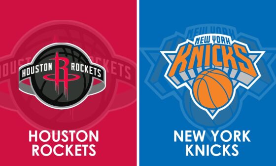 Houston Rockets vs New York Knicks NBA Live Scoreboard