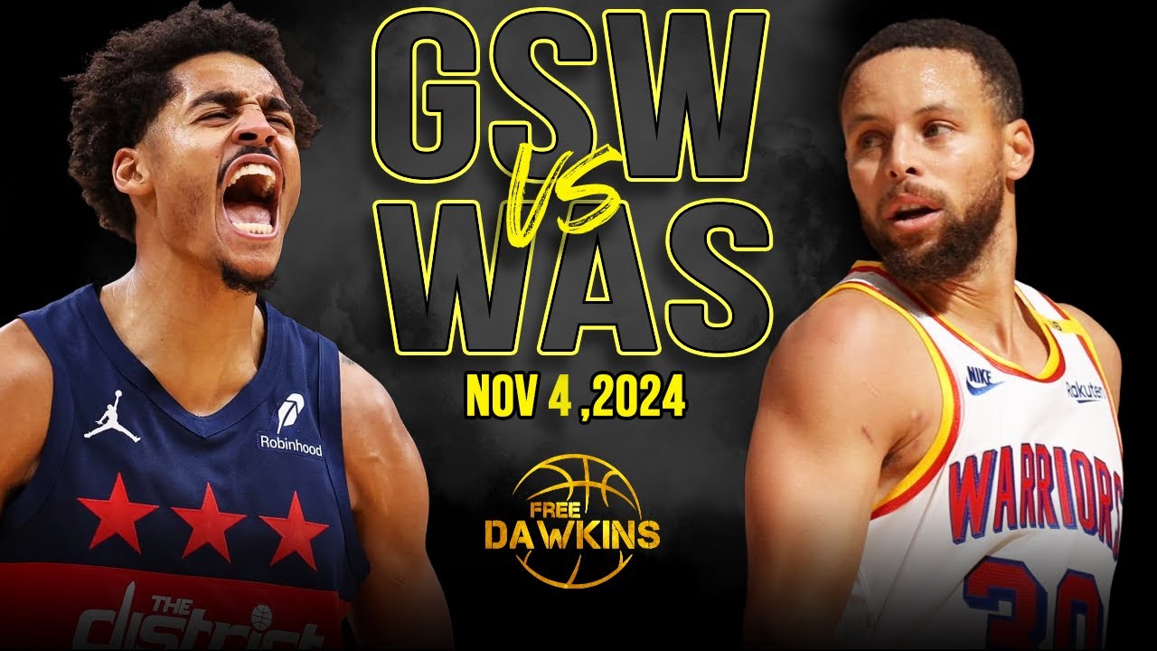 Golden State Warriors vs Washington Wizards Full Game Highlights | Nov 4, 2024 | FreeDawkins