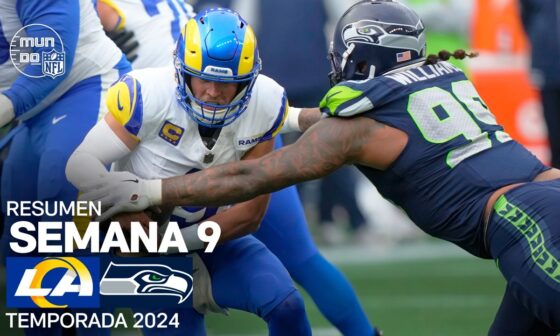 Los Angeles Rams vs. Seattle Seahawks | Resumen NFL en español - Semana 9 | NFL Highlights 2024