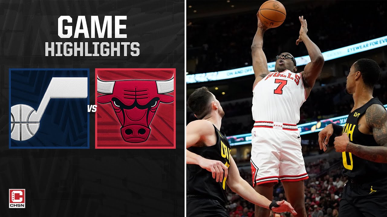 Chicago Bulls vs. Utah Jazz - Full Game Highlights | CHSN Chicago Bulls