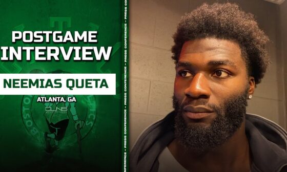 Neemias Queta on FIRST NBA Start | Celtics vs Hawks Postgame