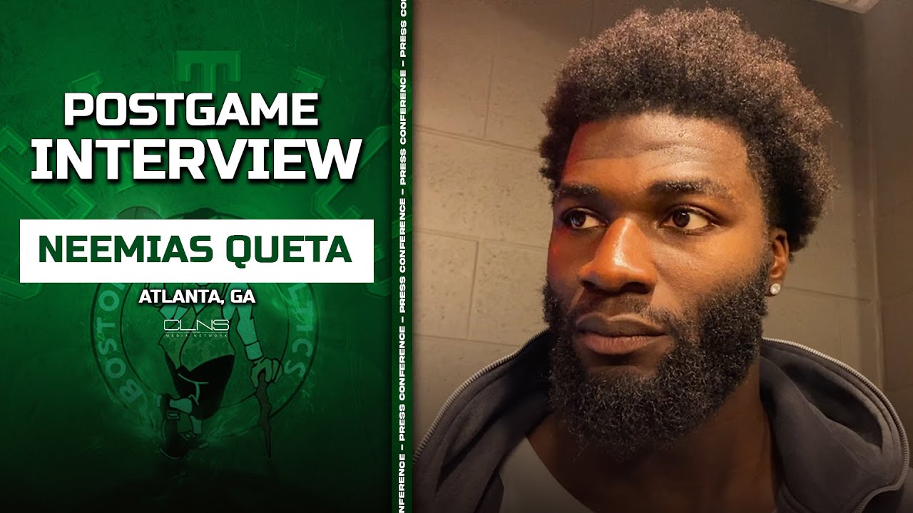 Neemias Queta on FIRST NBA Start | Celtics vs Hawks Postgame