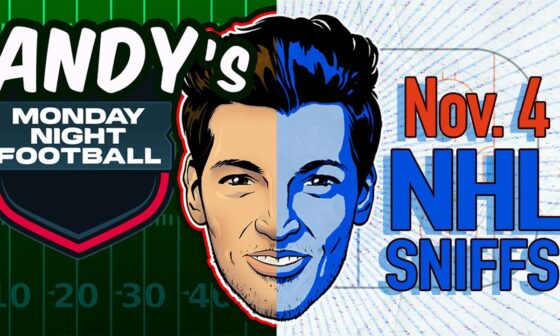 Andy's Best NFL + NHL Sniffs, Picks & Pirate Parlays 11/4/24 | MNF Buccaneers-Chiefs