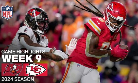 Tampa Bay Buccaneers vs. Kansas City Chiefs Game Highlights | NFL 2024 Season Week 9