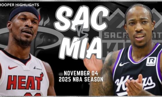 Sacramento Kings vs Miami Heat Full Game Highlights | Nov 4 | 2025 NBA Season