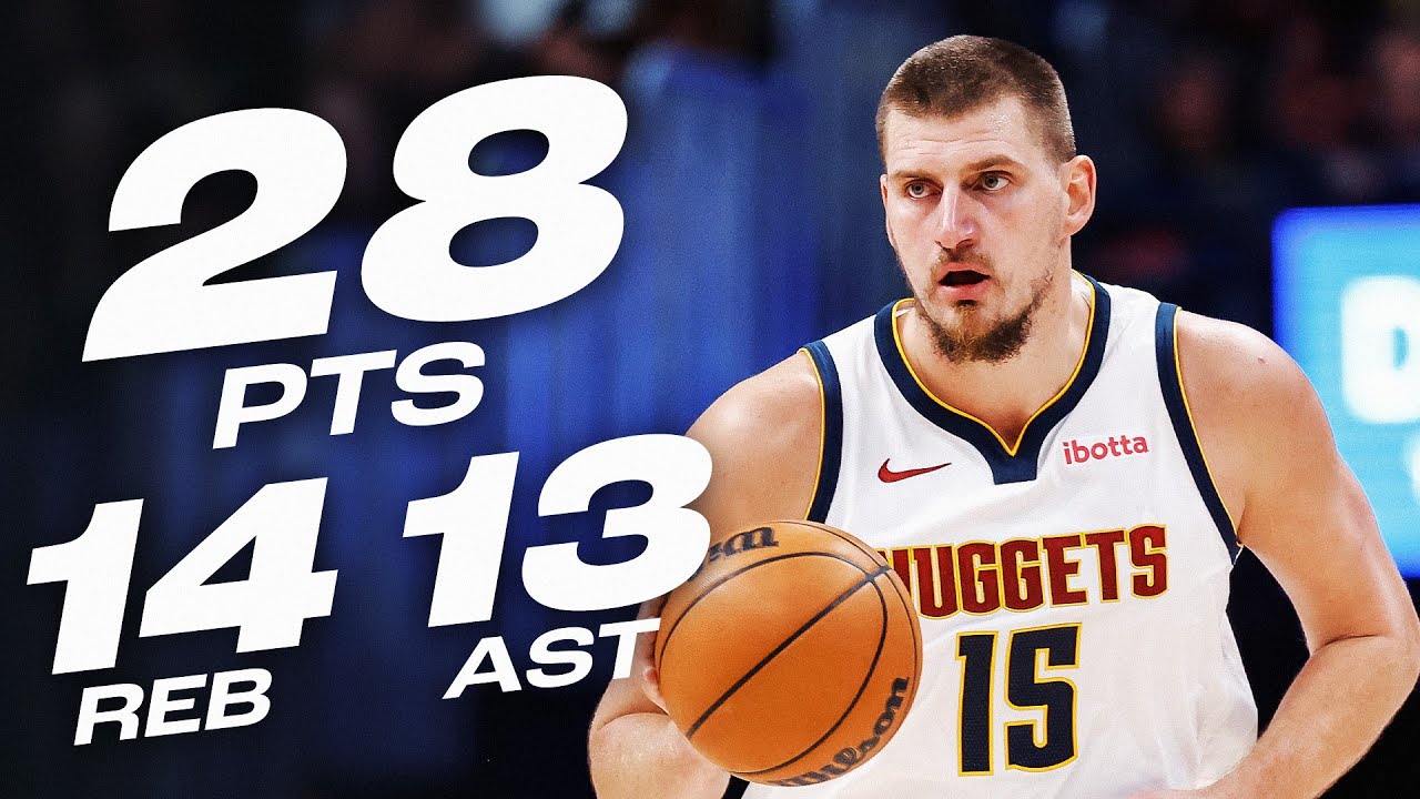 Nikola Jokić Drops Another Triple-Double in Nuggets W! 🔥| November 4, 2024