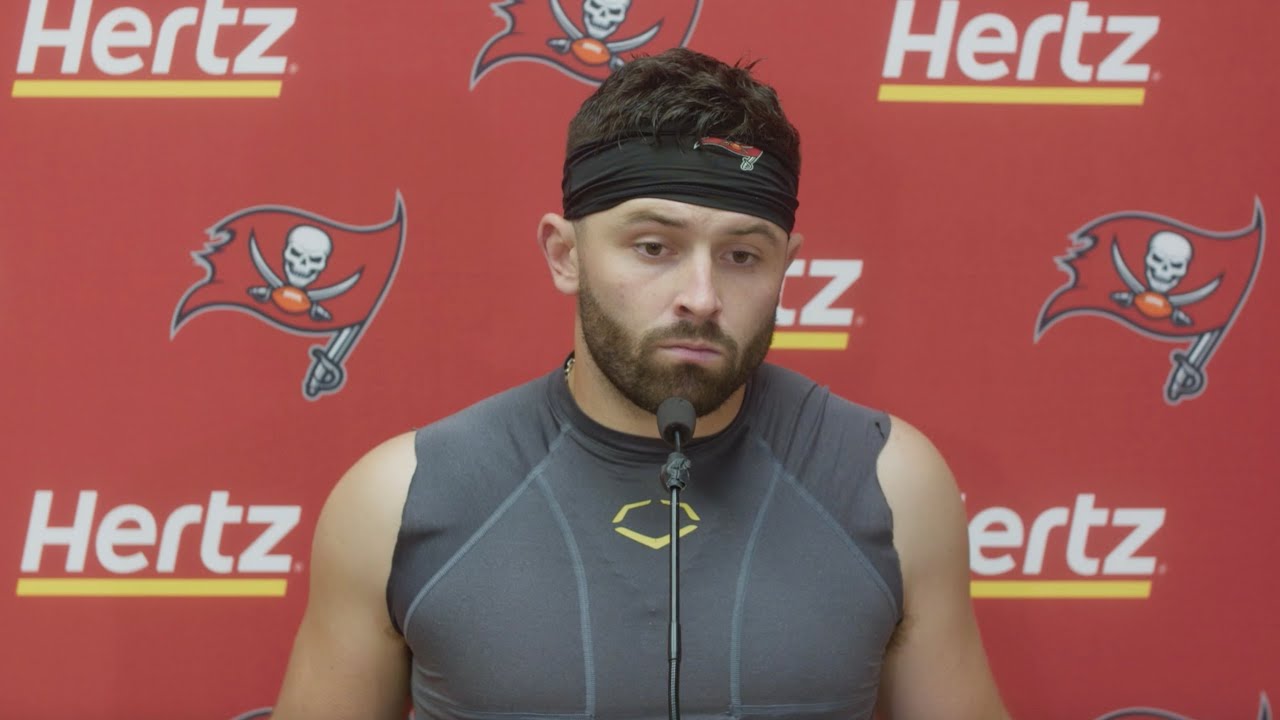 Baker Mayfield’s View on MNF vs. Chiefs | Press Conference | Tampa Bay Buccaneers