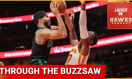 Atlanta Hawks run into Boston Celtics buzzsaw, Trae Young injury, Jalen Johnson, offensive struggles