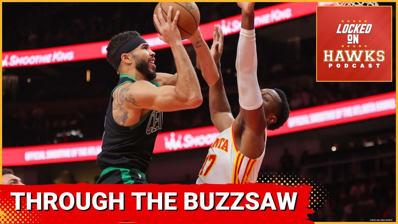 Atlanta Hawks run into Boston Celtics buzzsaw, Trae Young injury, Jalen Johnson, offensive struggles