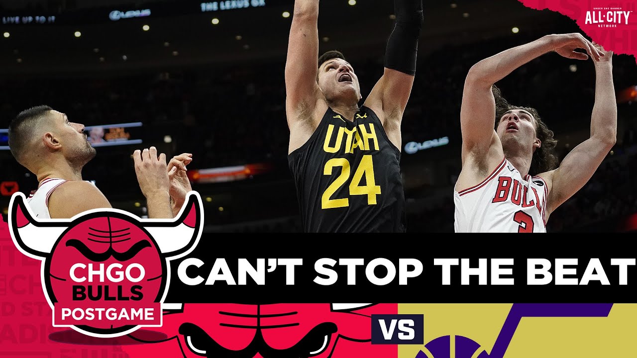 POSTGAME Coby White's 28 points not enough, Bulls hand Jazz first win of season | CHGO Bulls Podcast