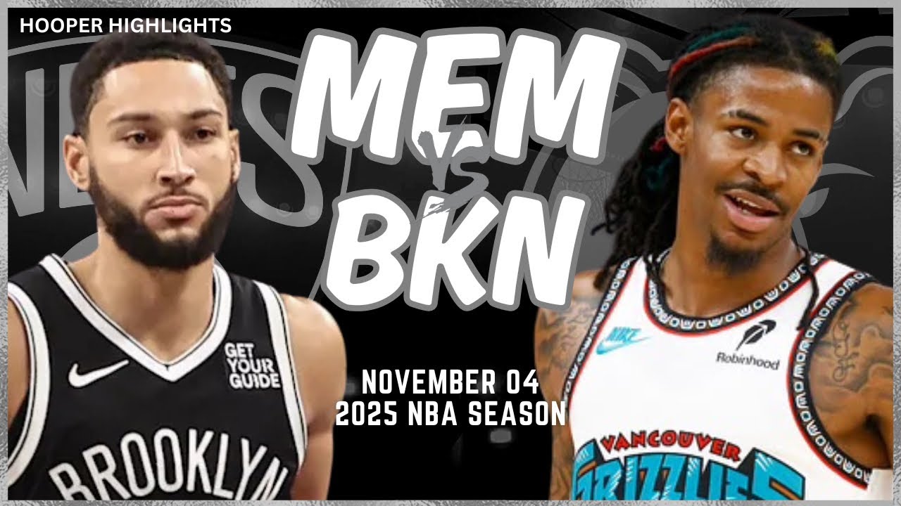 Memphis Grizzlies vs Brooklyn Nets Full Game Highlights | Nov 4 | 2025 NBA Season