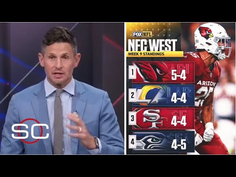 ESPN breaks NFC West Race after Week 9: Rams beat Seahawks 26-20 - Cardinals DOMINATE Bears 29-9