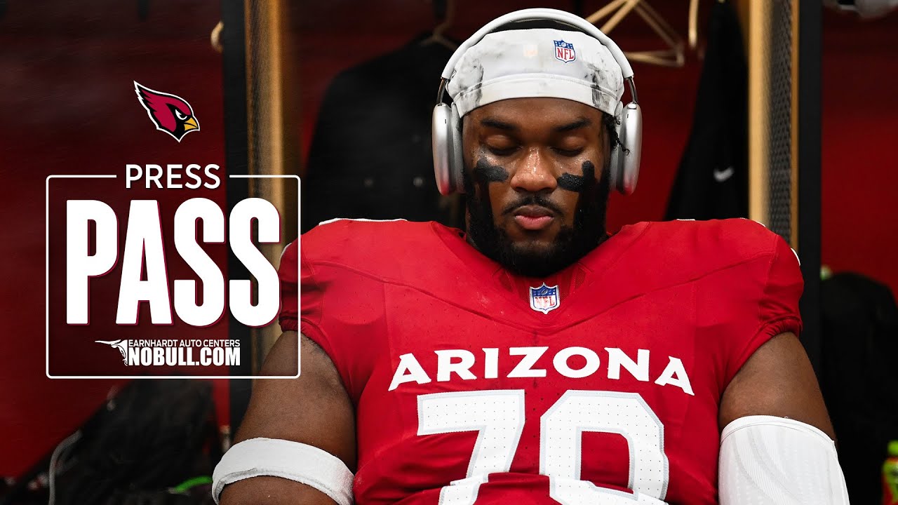 OL Paris Johnson Jr. Press Conference - 11.4.24 | AZ Cardinals