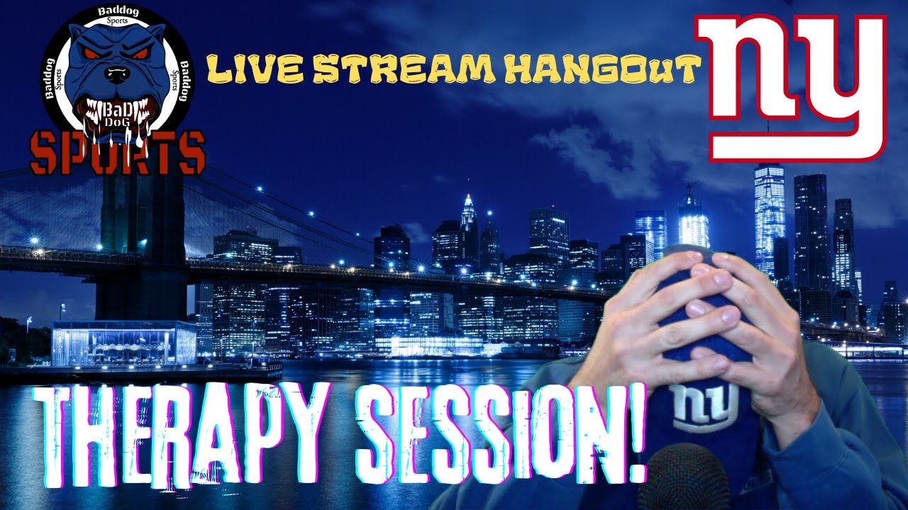 New York Giants Live Talk; Therapy Session. Is It Time For The New York Giants To Tank?