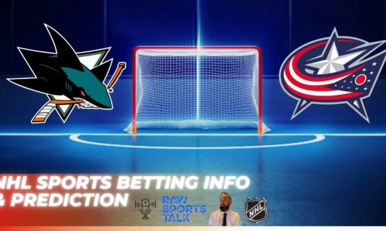 San Jose Sharks VS Columbus Blue Jackets : NHL Betting Info For 11/5/24