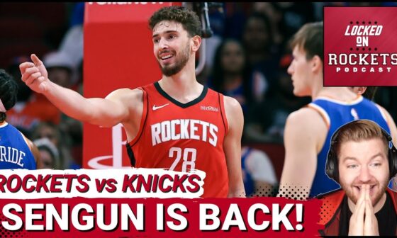 Alperen Sengun DOMINATES, Jalen Green CLUTCH In Houston Rockets Win Vs New York Knicks