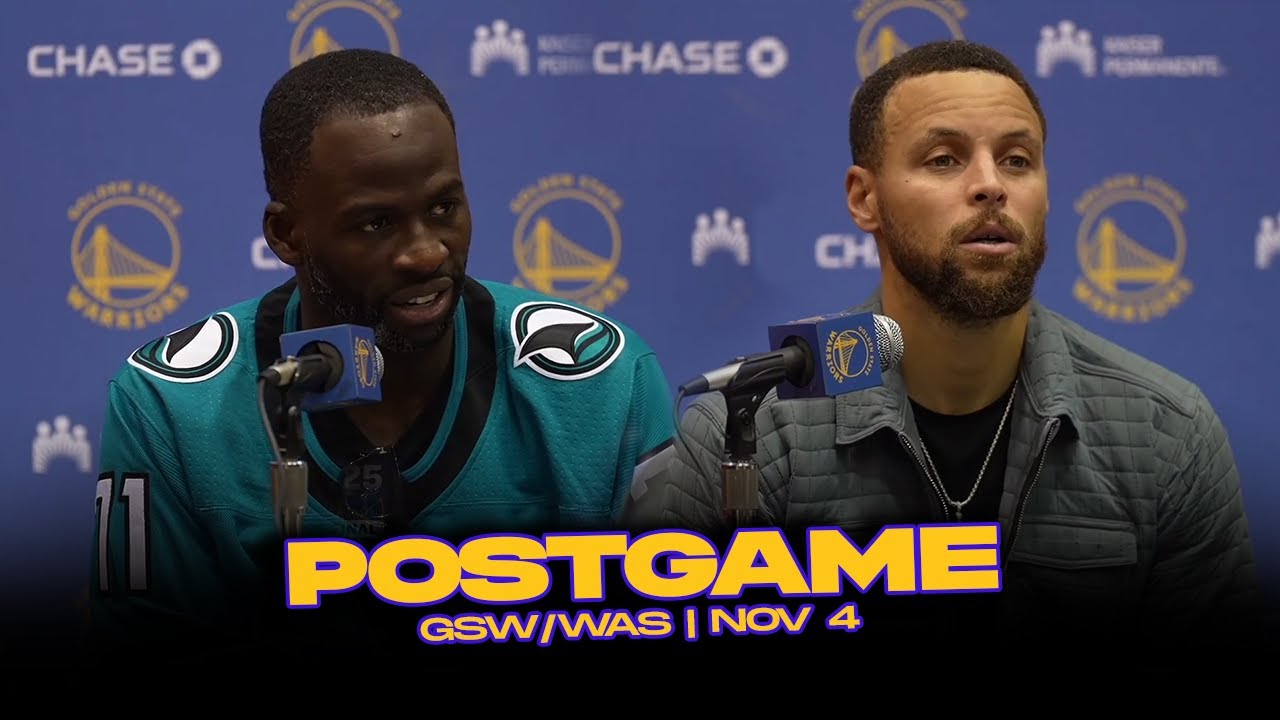 Warriors/Wizards Postgame x Analysis: Steph, Draymond, Kerr Reactions | Nov 4, 2024