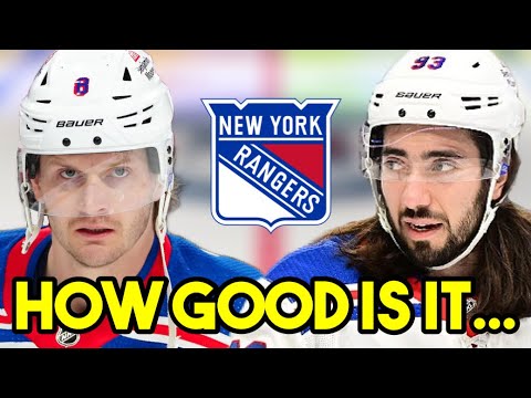 Is The New York Rangers OFFENCE FIXED? | RANGERS CAPTAIN SPEAKS OUT